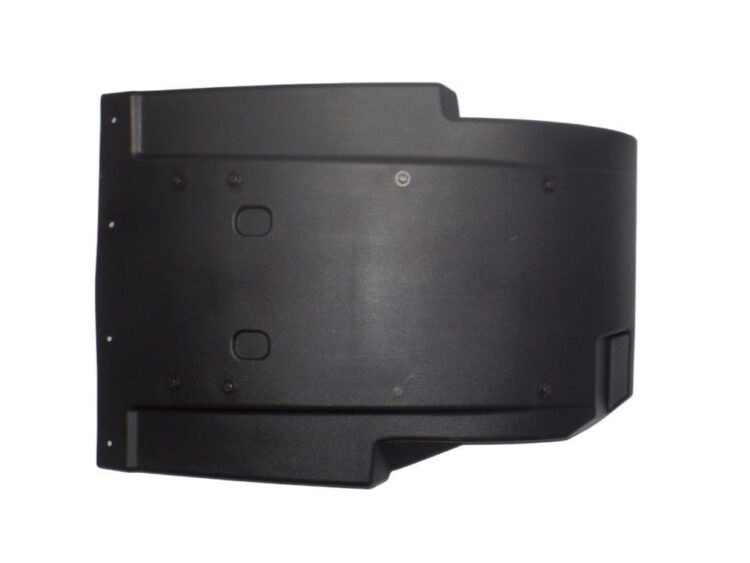 95XF, DAF, DF91, European Makes, XF95- Mud Guard- LH Left Hand (Passengers Side) Front - Rear of Steer - With 2 Brackets - 95XF (95-02) XF95 (02-06), DF91-060-A2, 1659257