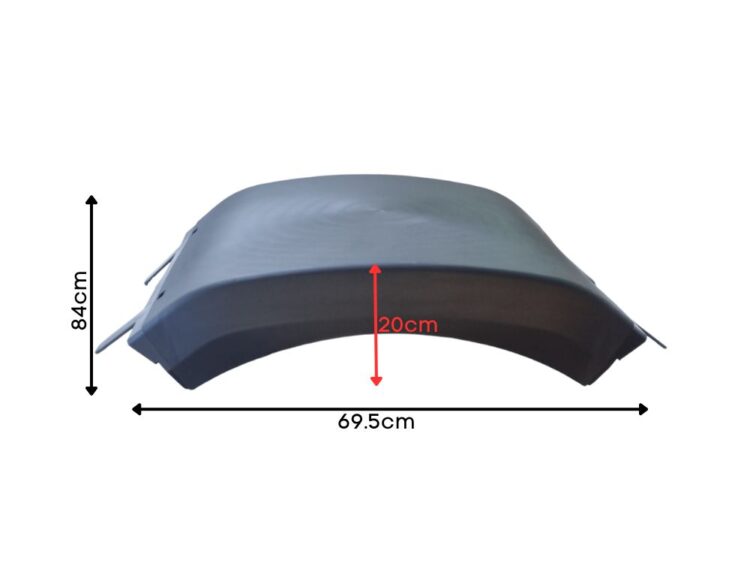 Mud Guard Rear R/H=l/H- Upper - 95XF (95-02) XF95 (02-06) - Image 2