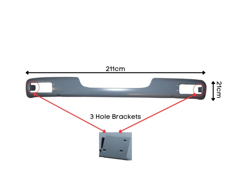 Lower Apron - without Fog Lamp Holes - Bracket has 3 Holes - LF45/55 (01-14) - Image 2