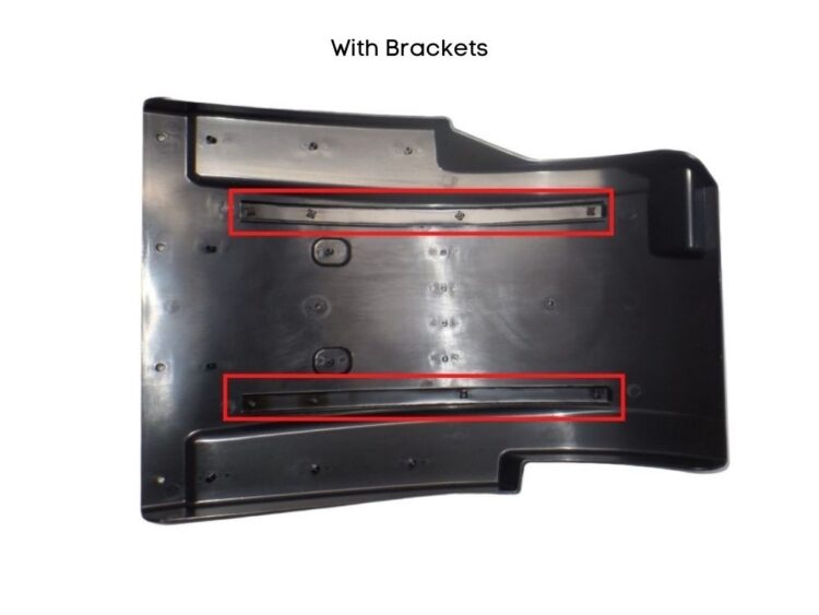 Mud Guard L/H Front - With 2 Clips - XF105 (05-13) - Image 3
