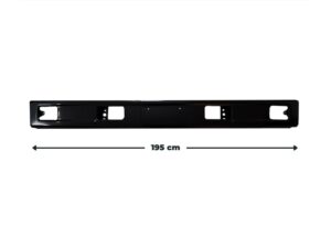 DAIHATSU, DELTA, DH92, DH93, DH94, Japanese Makes- Front Bumper Bar – Wide Cab – With Fog Lamp Holes – Delta (85-10), DH92-000-0W