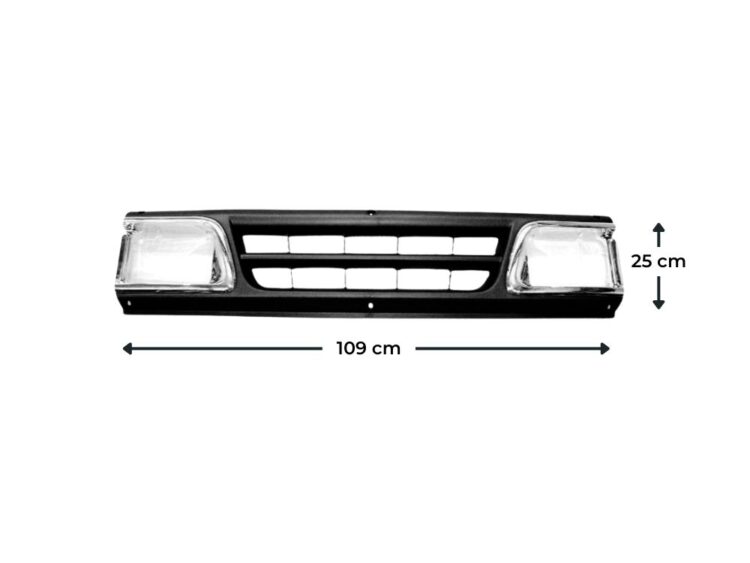 Grille - Lower - Narrow Cab - Delta (05/99-07/99) - Image 2