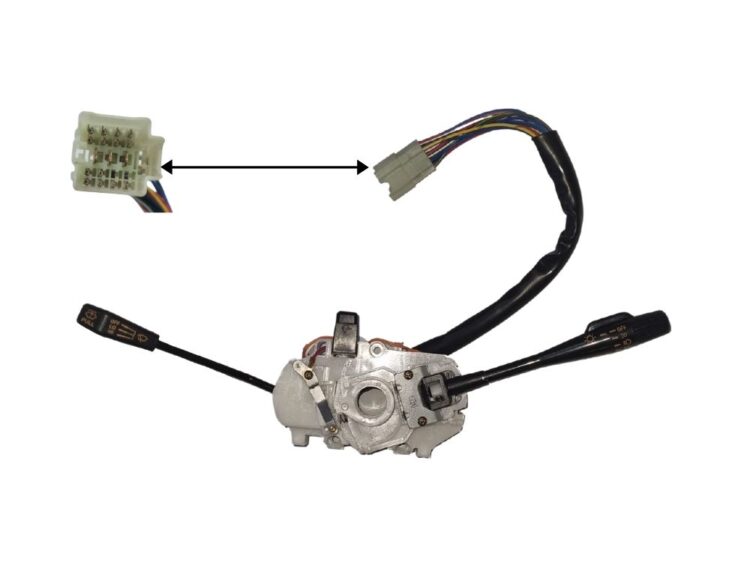 Combination Switch without Exhaust Brake - Delta (05/99-07/99) - Image 2
