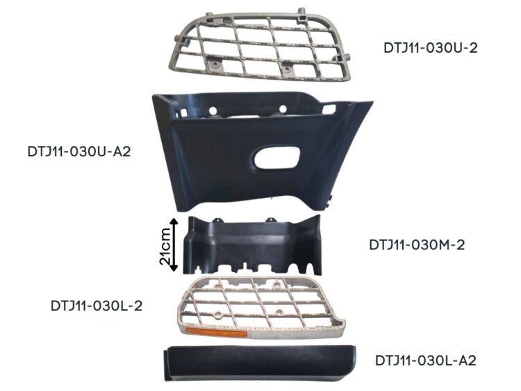 Step Panel L/H - Middle - High - Quon CK/CW/PD/PW/GK/GW (17-On) - Image 4