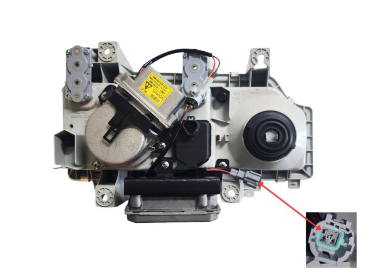 HeadLamp L/H - HID Power Pack - CW/CG/CK (00-02) - Image 4
