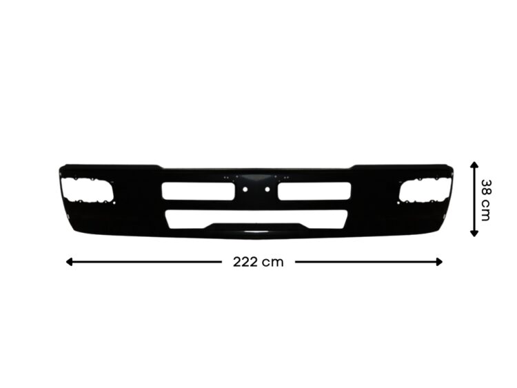 Front Bumper Bar - Wide Cab - 222cm X 38cm - PK (07/95-11) - Image 2