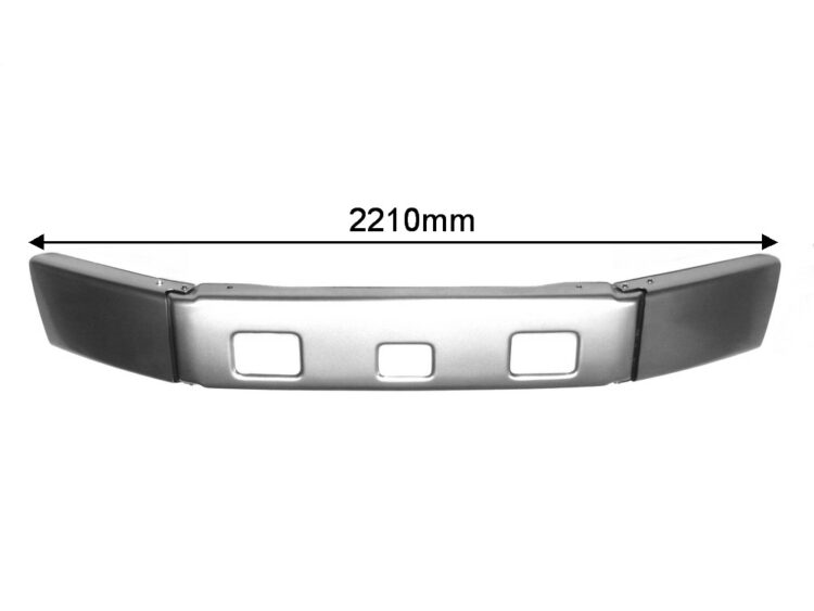 Front Bumper Bar - Silver - FL (91-04) - Image 2