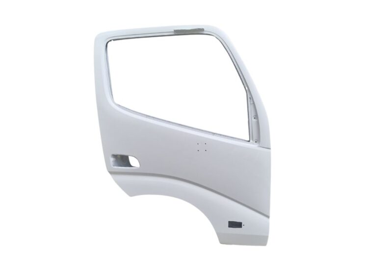 300 SERIES, DUTRO, HI300, HINO, Japanese Makes- Door Shell- RH Right Hand (Drivers Side)– Single Flasher – Narrow Cab – Painted White – 300 Series/Dutro (10/11-On), HI300-040-A1P