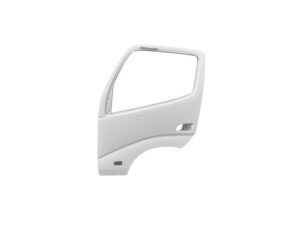 Door Shell L/H - Single Flasher - Narrow Cab - Painted White - 300 Series/Dutro (10/11-On)
