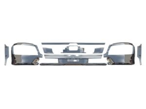Hino 500 Series Front Bumper Bar Kit Set - Chrome - 9 pcs included - FD/FE (2017-On)