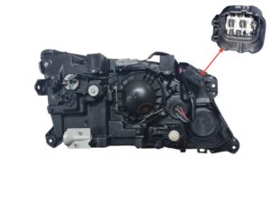 500 SERIES, FC, HI500, HINO, Japanese Makes - HeadLamp - LH Left Hand (Pasenger Side) – Electric Adjust - FC - 500 Series (17-On), HI500-202-2, 81150E0C90