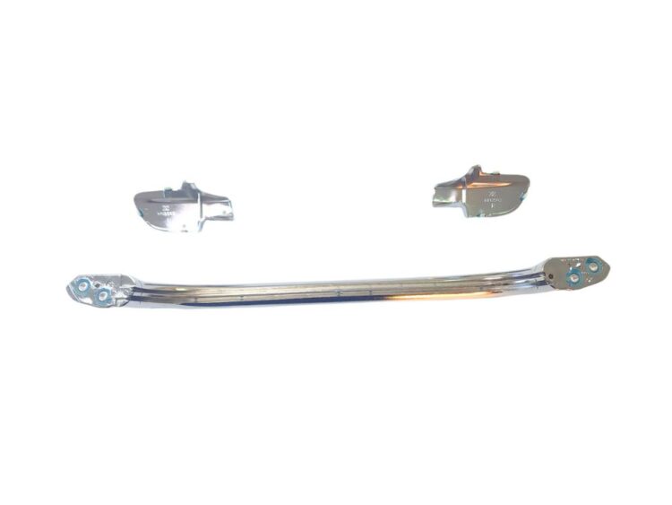 Front Wiper Panel Handle With Nut Covers R/H = L/H -  Chrome - 500 Series/Euro 5 (17-On) - Image 3