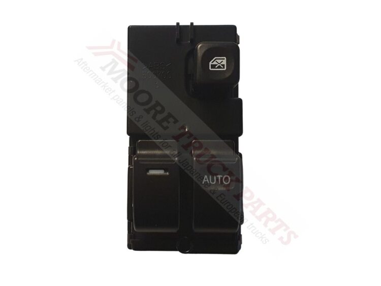 500 SERIES, EURO 5, FG, FL, FM, GH, GT, HI501, HINO, Japanese Makes- Door Window Switch- RH Right Hand (Drivers Side)– Electric – 500 Series/Euro 5 (17-On), HI501-040S-1, 84820-E0040 / 84810-E0030