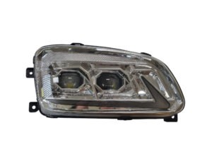 Headlamp R/H - LED - Chrome - With Daytime Running Lamp - 700 Series (04-18)