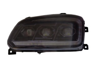 Headlamp L/H - LED - Black - With Daytime Running Lamp - 700 Series (04-18)