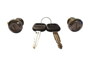 FD, FE, FF, FH, FM, FT, GD, GH, GRIFFON, GT, HAWKE, HI92a, HI92b, HINO, Japanese Makes, RANGER, RAVEN- Door Lock & Key Set - RH Right Hand (Drivers Side)=LH Left Hand (Passengers Side) – Ranger (91-02), HI92-040K-0
