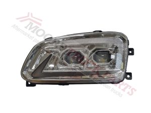 This HeadLamp suits left hand side of the cab, with a Chrome look this lamp is a LED editition, suited to fit your Hino Ranger Pro 2003-2017.