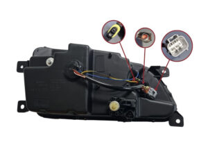 This HeadLamp suits left hand side of the cab, with a Chrome look this lamp is a LED editition, suited to fit your Hino Ranger Pro 2003-2017.
