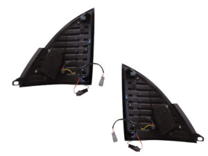 These Flasher Lamps suit both right hand & left hand side of the cab. They are Black LED 2 functions Flashing & Strobing - Hino Ranger Pro (2003-2017).