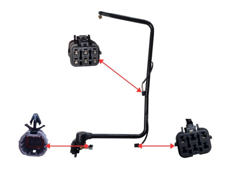 Mirror Arm ONLY R/H - Electric - Ranger Pro (03-17) - Image 2