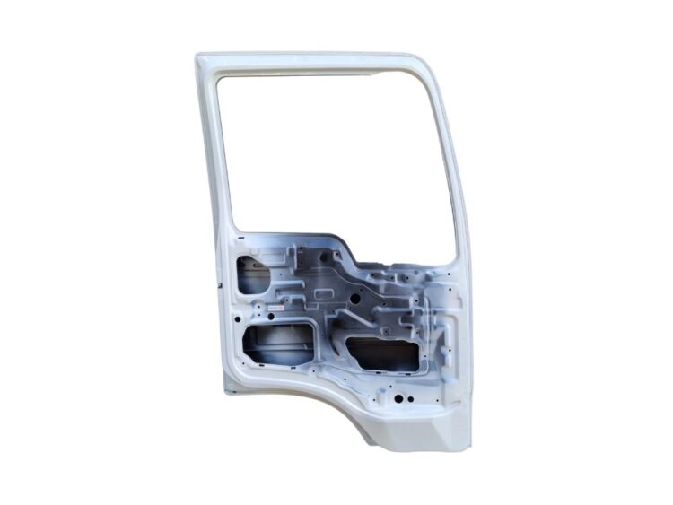 Door Shell L/H With Australian Standard Mirror Holes - Painted White - FB/FC (96-02) - Image 2