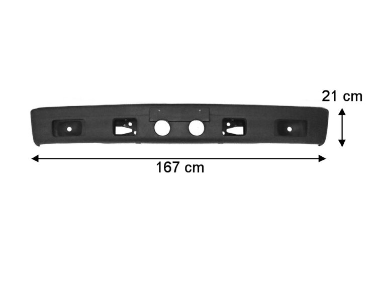 IS82, ISUZU, Japanese Makes, N SERIES, NKR- Front Bumper Bar – Narrow Cab – NKR – N Series (85-94), IS82-000-0