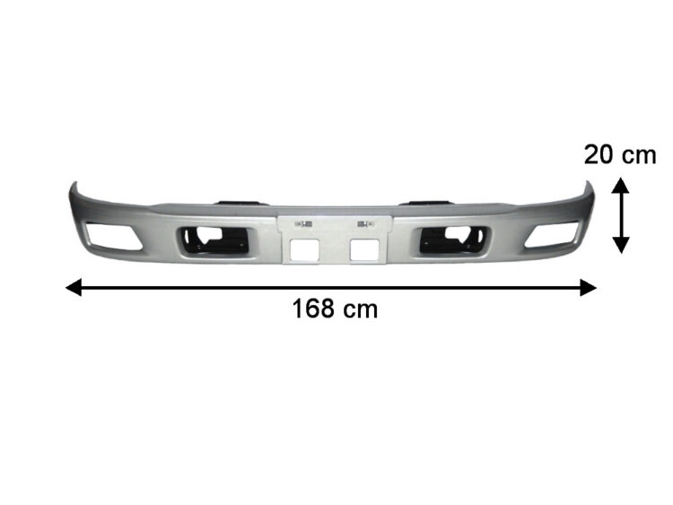 Front Bumper Bar - With Fog Lamp Holes - Genuine Pull Off - Narrow Cab - Second Hand - NLR/NLS/NMR - N Series (08-On) - Image 2
