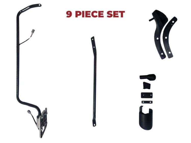 Door Mirror Arm R/H - Electric - Aust. Standard Wiring & Plugs  – NLR/NLS/NMR/NPR/NQR/NPS – N Series (08-On) - Image 2