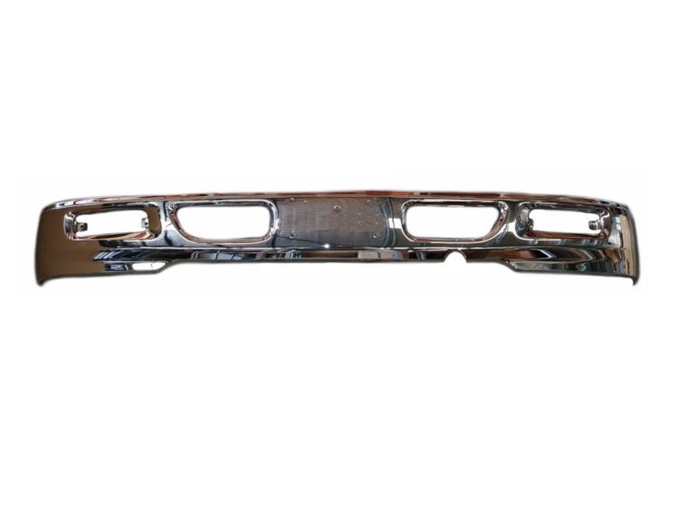 F SERIES, FRR, FSR, IS96, ISUZU, Japanese Makes- Front Bumper Bar – Chrome- 96 – 2004 – Suit Amber Flasher – FRR/FSR – F Series (96-07), IS96-000-CE