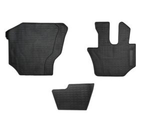 Rubber Floor Mats - R/H L/H & Centre - 3 Piece Set - F Series (12/07-On)