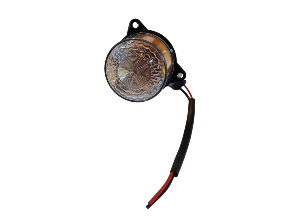 Front Bumper Bar Flasher R/H = L/H Clear Moore Truck Parts