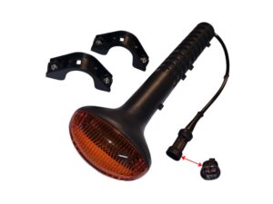 EUROCARGO, EUROCARGO ML120, EUROCARGO ML160, EUROCARGO ML180, European Makes, IV100, IVECO- Front Mud Guard Flasher - RH Right Hand (Drivers Side) – Rear of Steer – Eurocargo ML120/ML160/ML180 (16-On), IV100-242-1, 504133023 / 5801573143 / 5801612727