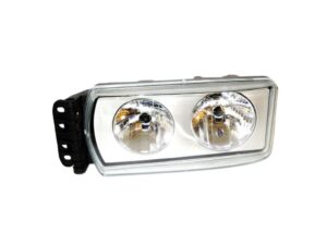 European Makes, IV95, IVECO, STRALIS, STRALIS AD, STRALIS AS, STRALIS AT- HeadLamp- LH Left Hand (Passengers Side)– Manual Adjust – With Silver Lens – Stralis AT/AD/AS (01-07), IV95-200-2, 504238378