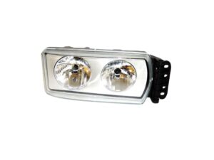 EUROCARGO, European Makes, IV96, IVECO, MEDIUM, TECTOR- HeadLamp- RH Right Hand (Drivers Side)– Manual Adjust – With Silver Lens – Medium/Tector (02-09), IV96-200-1, 504238380