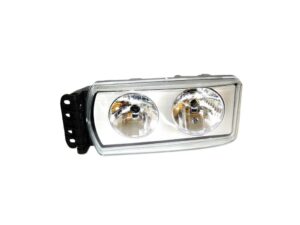 EUROCARGO, European Makes, IV96, IVECO, MEDIUM, TECTOR- HeadLamp- LH Left Hand (Passengers Side)– Manual Adjust – With Silver Lens – Medium/Tector (02-09), IV96-200-2, 504238378