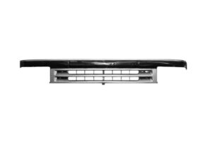 CANTER, FE4, FF4, FG4, FH100, Japanese Makes, MB82, MITSUBISHI- Grille – Wide Cab – Black & Silver – FE4/FH/FF/FG (91-95), MB82-093-B0, MC140516