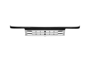 Grille - Narrow Cab - Black & Silver - FE3/FB (91-95)