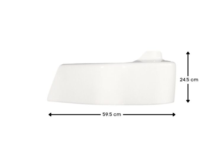 Front Bumper Bar End L/H - Without HeadLamp Holes - FK (08-11) - Image 2