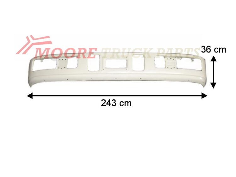 FP, FS, FV, Japanese Makes, MBJ5, MITSUBISHI- Front Bumper Bar – Low Bar – FS5/FP5/FV5 (98-11), MBJ5-000-0, MK546893 / MK461551