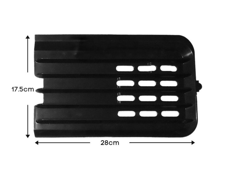 Front Bumper Bar Mould R/H - 17.5cm tall - Suits bar with full plastic mould across the top - FS5/FP5/FV5 (98-11) - Image 2