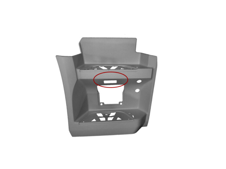 Step Panel R/H - Lower - With Boarding Lamp Holes - High Cab - Actros MP4 Bigspace (12-20) - Image 2