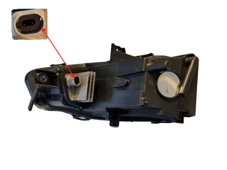 Fog Lamp R/H - Manual Adjust - Actros M/L Classic/Stream Space (12-20) - Image 2