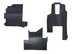 Rubber Floor Mats R/H L/H & Centre - 3 Piece Set - Actros M/L Classic/Stream Space (12-20)