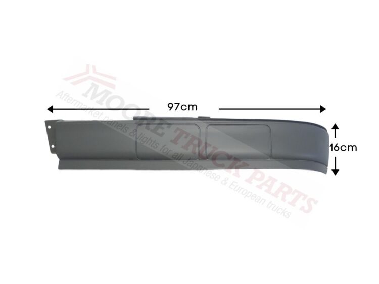 Front Apron End L/H - Lower - Without Lamp Holes - Actros MP1 (98-03) - Image 2