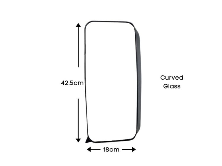 Mirror Head L/H - Curved - Electric & Heated - Actros MP1 (98-03) - Image 3