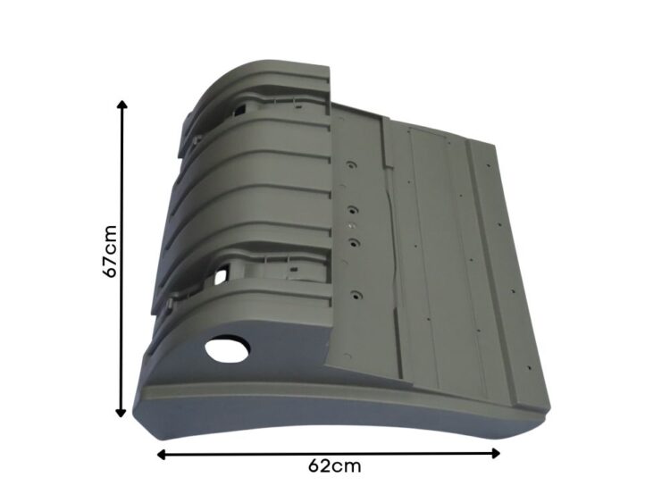 Mud Guard L/H - Rear - Without Inner Grille - Actros MegaSpace MP3 (08-11) - Image 2