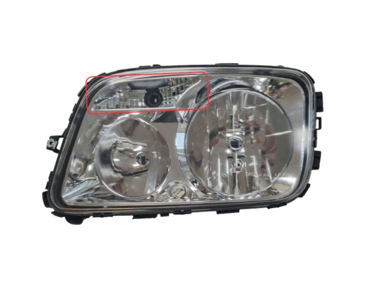 HeadLamp L/H - To Suit Manual & Electric Adjust - Actros MegaSpace MP3 (08-11) - Image 2