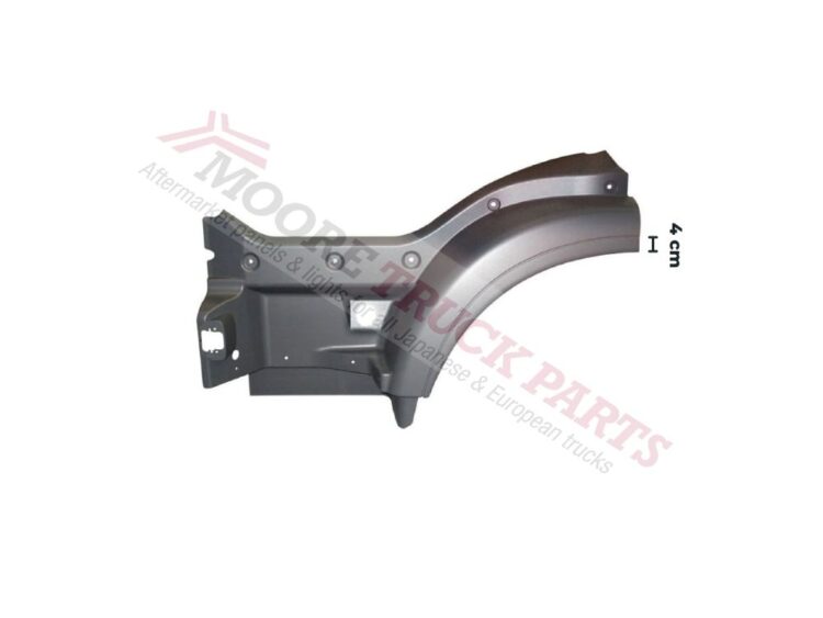 Step Panel L/H - Upper - Single Step - Grey - 4cm Arch - TGL Euro 6 (14-20) - Image 2