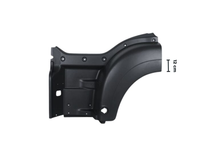 Step Panel L/H - Upper - Dark Grey - TGS Euro 6 (14-20) - Image 2
