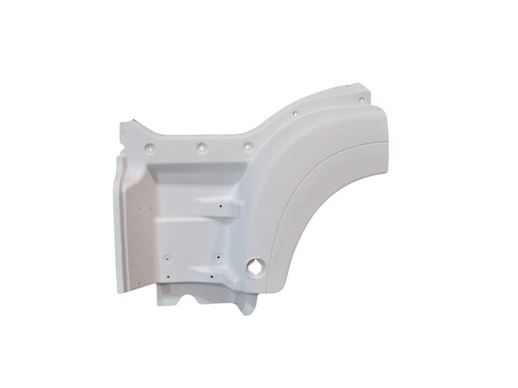 Step Panel L/H - Upper - White - TGS Euro 6 (14-20)